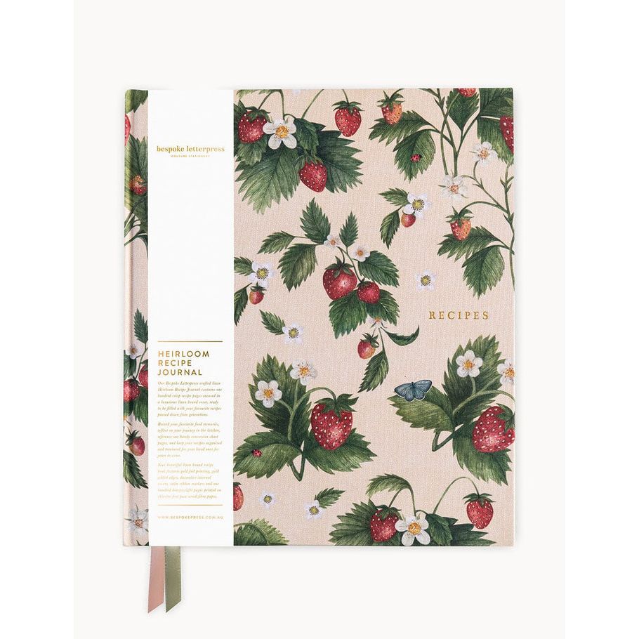 Heirloom Recipe Journal | Strawberries