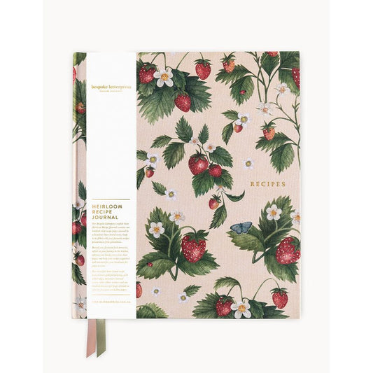 Heirloom Recipe Journal | Strawberries