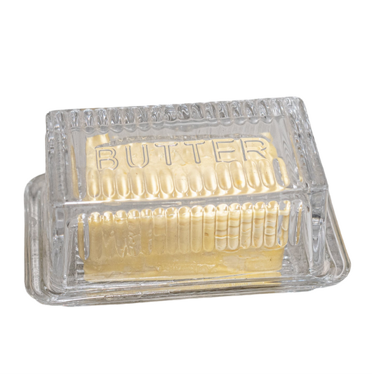 Glass Butter Dish