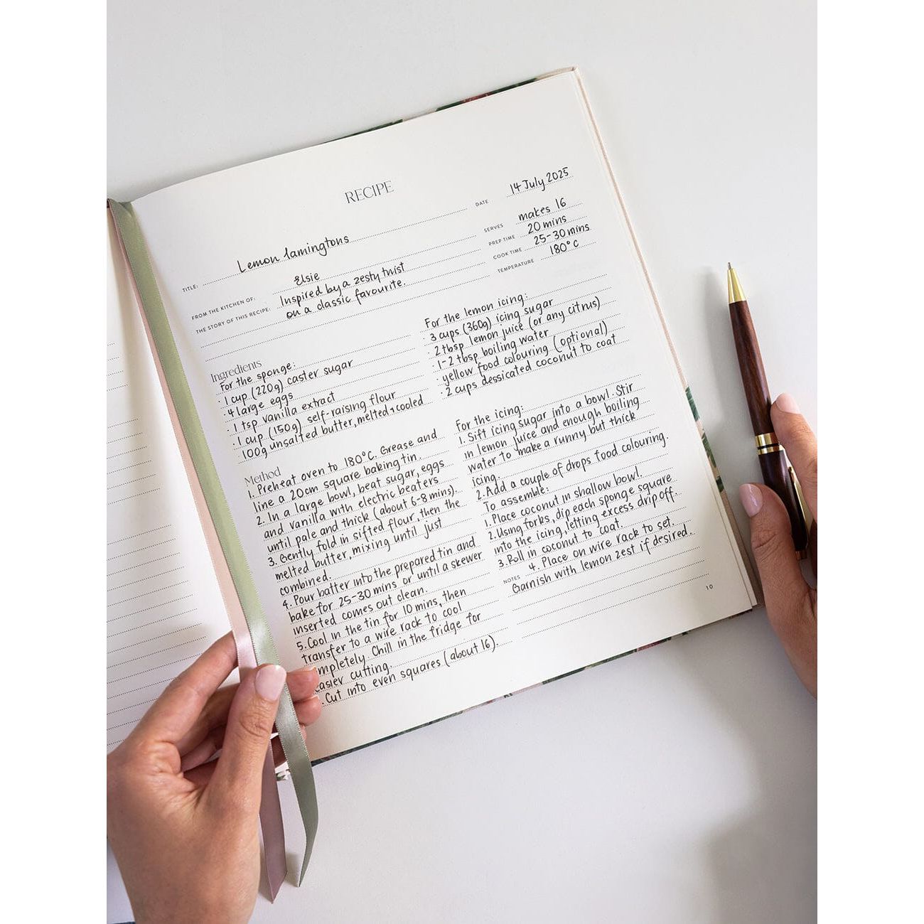 Heirloom Recipe Journal | Strawberries