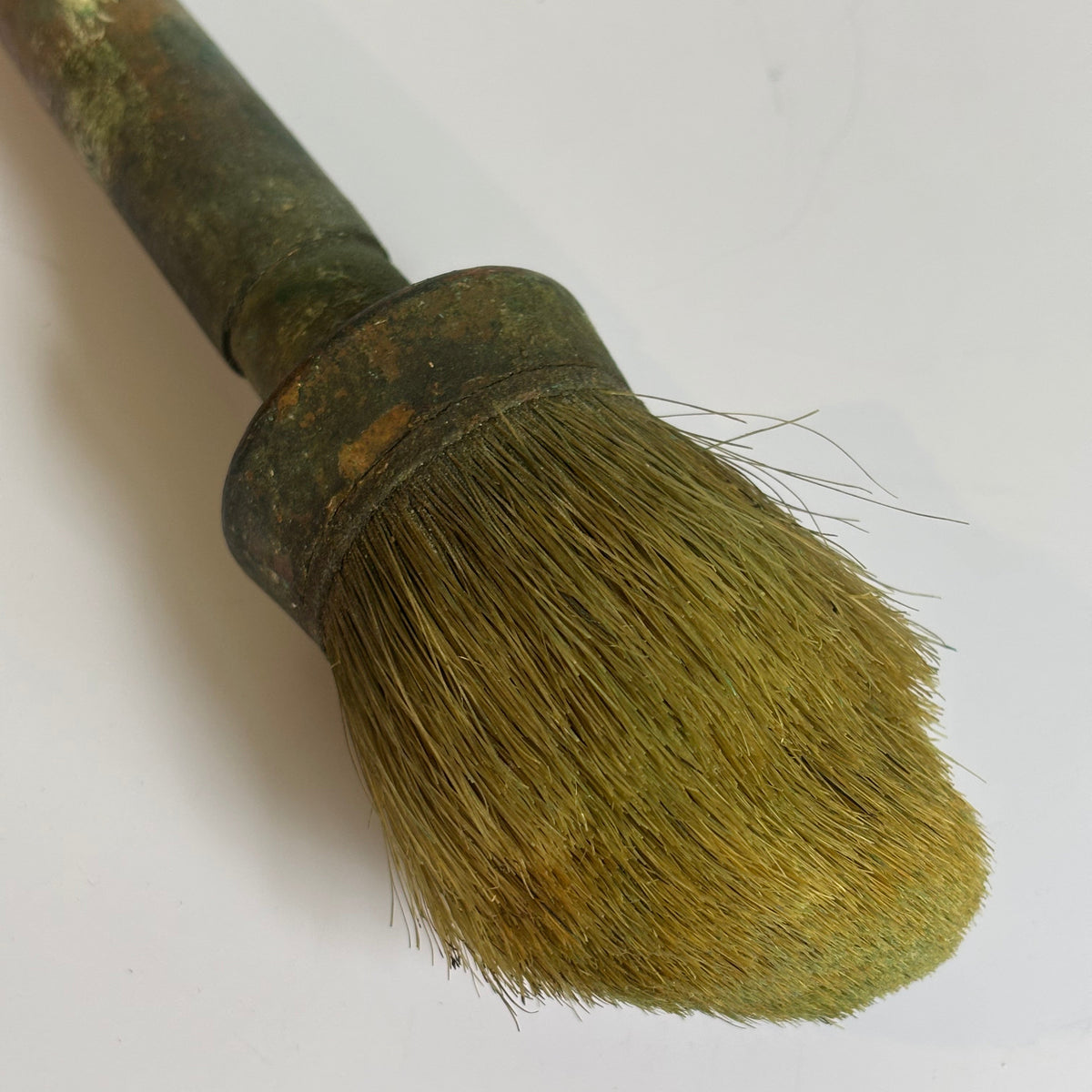 Vintage French Paint Brush | Wooden Handle & Natural Fibre | 3 Styles