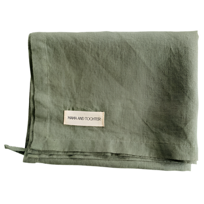 French Linen Tea Towel | Khaki