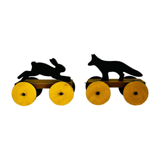 Amish Style Animals on Wheels | 2 designs