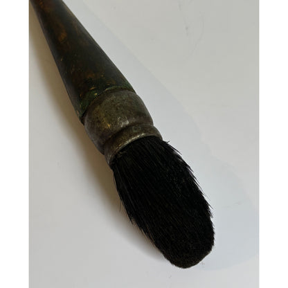Vintage French Paint Brush | Wooden Handle & Natural Fibre | 3 Styles