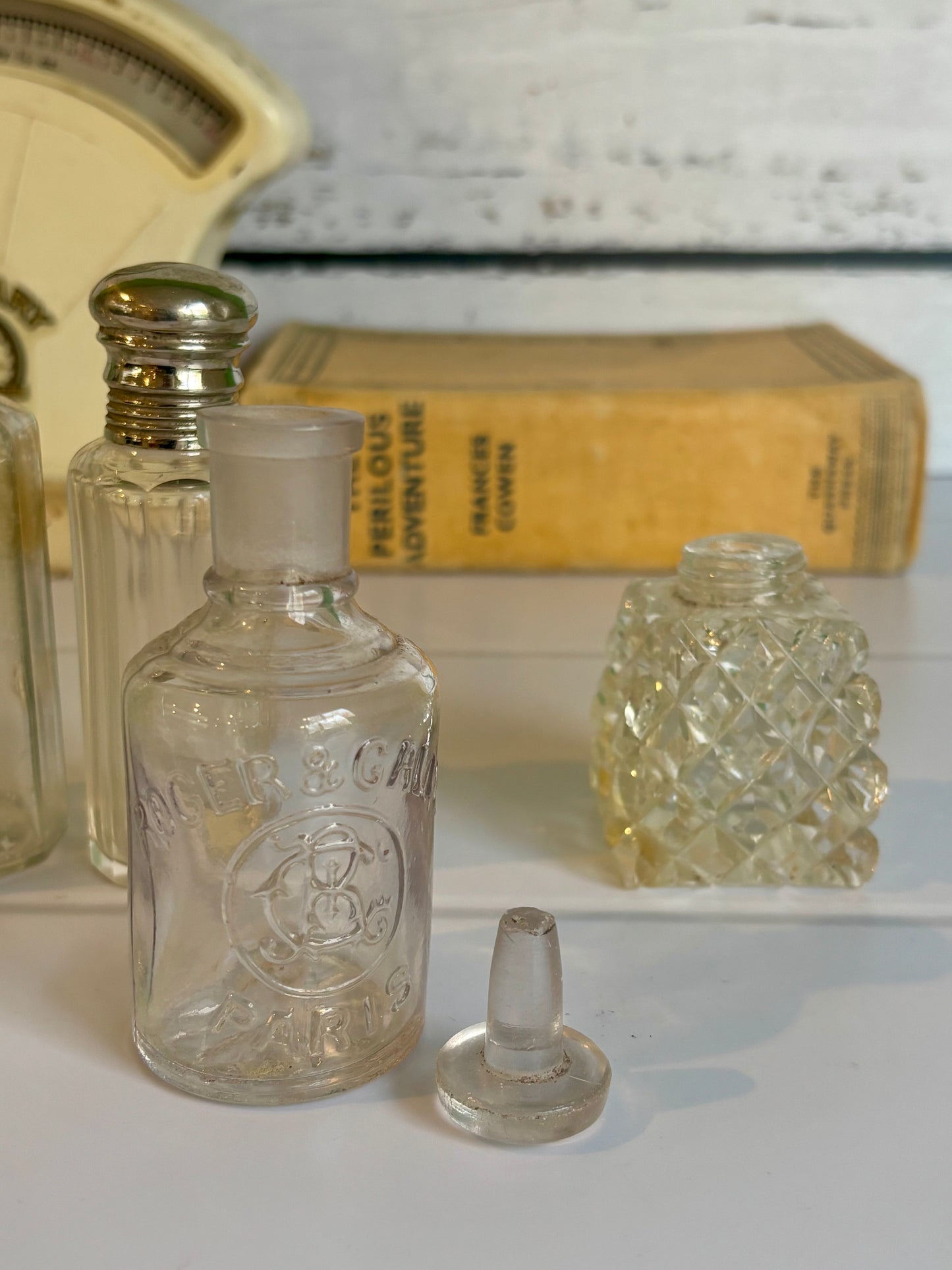Antique Perfume Bottles | Set of 7