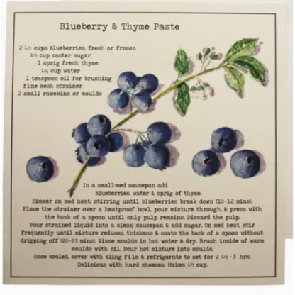 Card | Blueberry & Thyme Paste