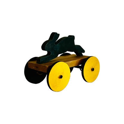 Amish Style Fox on Wheels | Home Decor