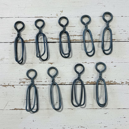Antique Handmade Wire Laundry Pegs | Price each