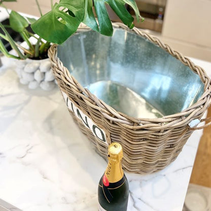 Vino Bucket | Wicker
