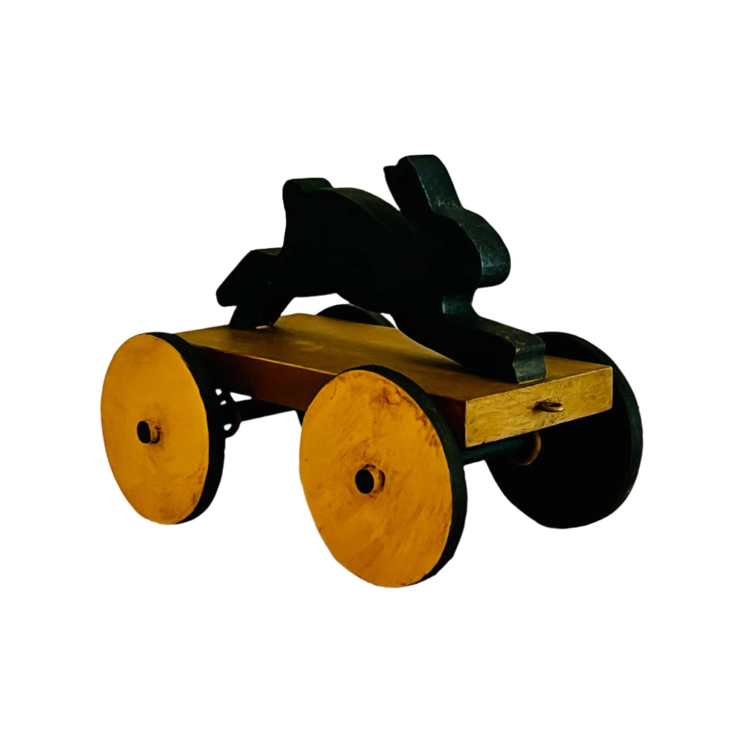 Amish Style Fox on Wheels | Home Decor