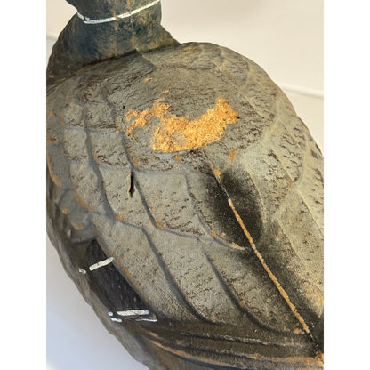 Vintage American Papier-Mâché Mallard Decoy Duck