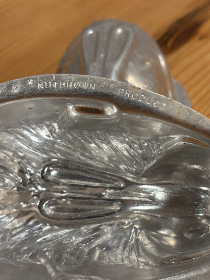 Nutbrown Tin Baking Mould Set | 2 Rabbits &amp; 2 Fish | Made in England