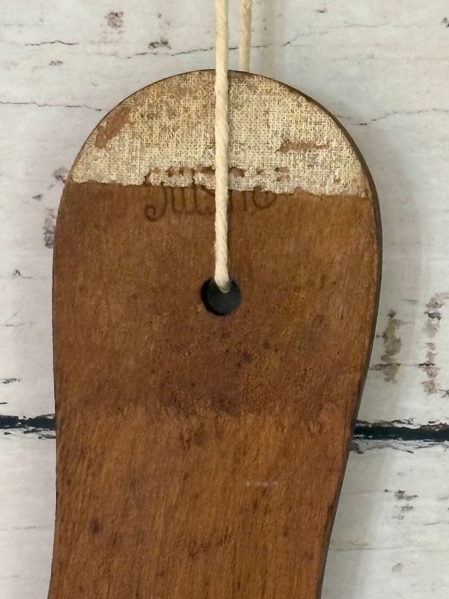Vintage Wooden Shoe Sole Patterns | Cobbler’s Leather Cutting Templates | Set of 3