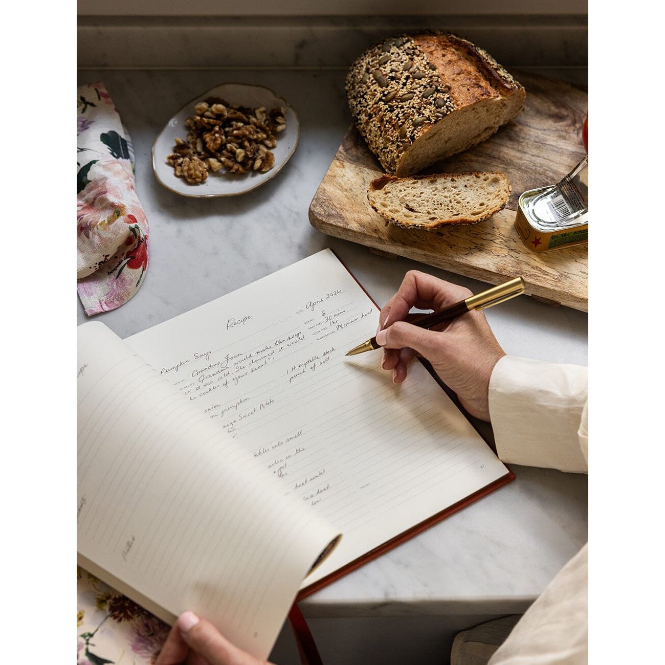 Heirloom Recipe Journal | Rust