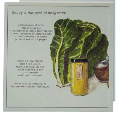 Card | Honey & Mustard Vinaigrette