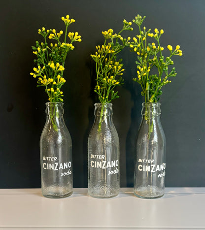 Baby Cinzano Bottles | Set of 3