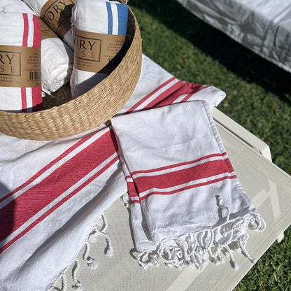 Hand Towel | Red