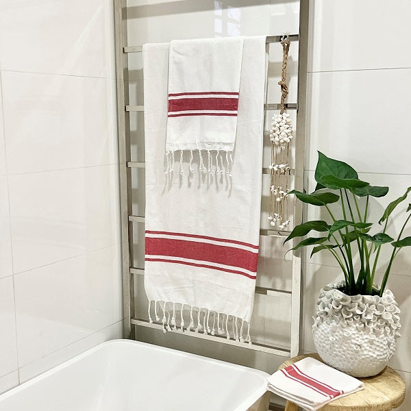 Bath Sheet | Red