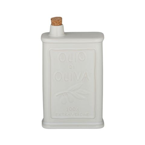 Olio Ceramic Oil Bottle |Ivory