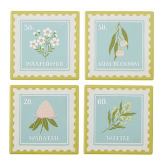 Stamp Coaster | Set of 4