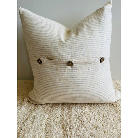 Linen Cushion Cover | Vintage Stripe | 50 x 50