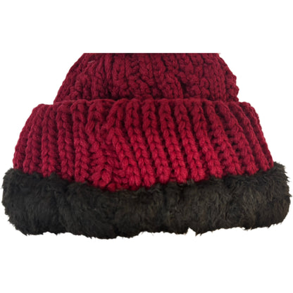 Garter Stitch Knit Beanie | Shiraz