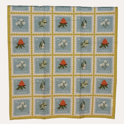 Tea Towel | Native Postage Stamps