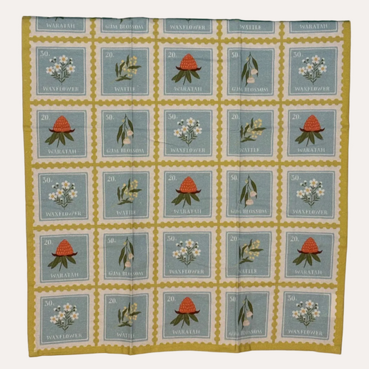 Tea Towel | Native Postage Stamps