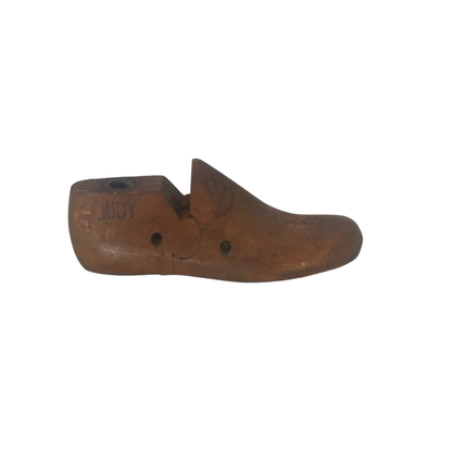 Vintage Wooden Children's Shoe Last Antique Cobbler Shoe Form