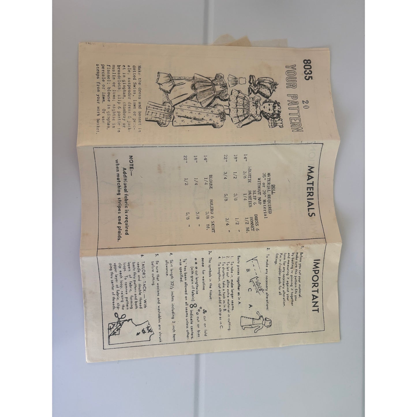 Vintage 1950s Herald Pattern Service Sewing Pattern Collection