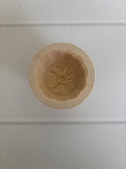 Vintage Maple Butter Mould – Handcrafted German Butter Press