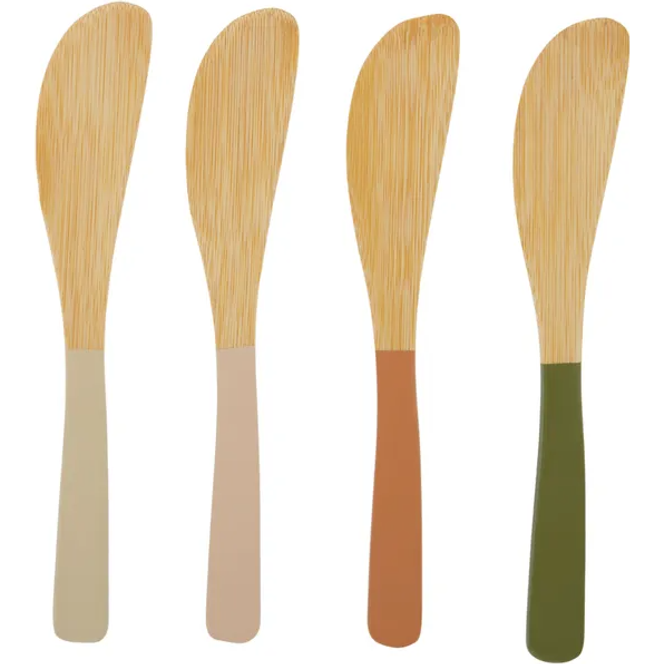 Bamboo Spreaders | Set of 4 | Muted