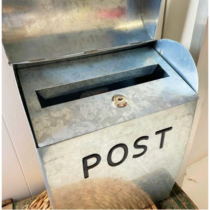 Post Box | Galvanised | Large Lockable