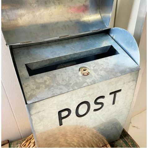 Post Box | Black| Large Lockable