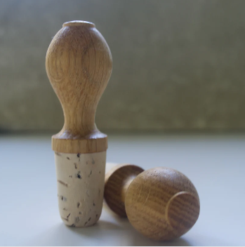 Wine Stopper | Oak & Cork