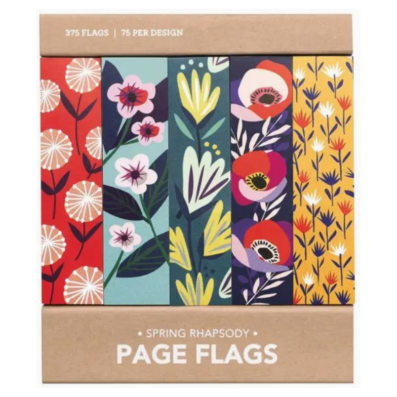 Page Flags Adhesive | Spring Rhapsody