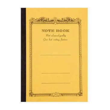 A5 Lined Notebook | Mustard