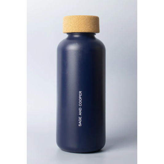 Organic Drink Bottle | 650ml | Navy