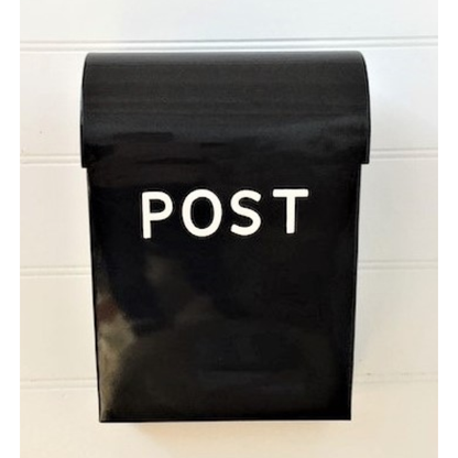 Post Box | Black| Large Lockable