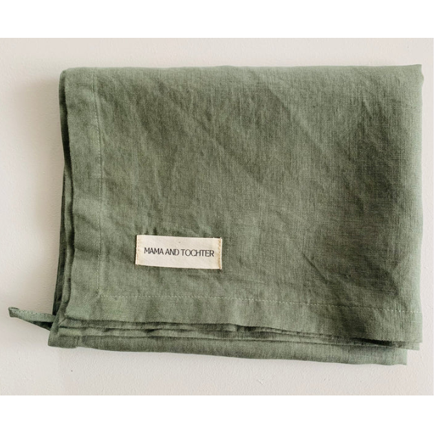 French Linen Tea Towel | Khaki