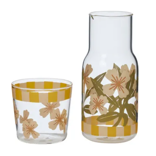 Lulu Carafe & Glass Set