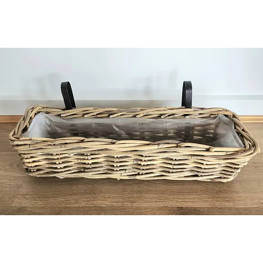 Rattan Balcony Basket