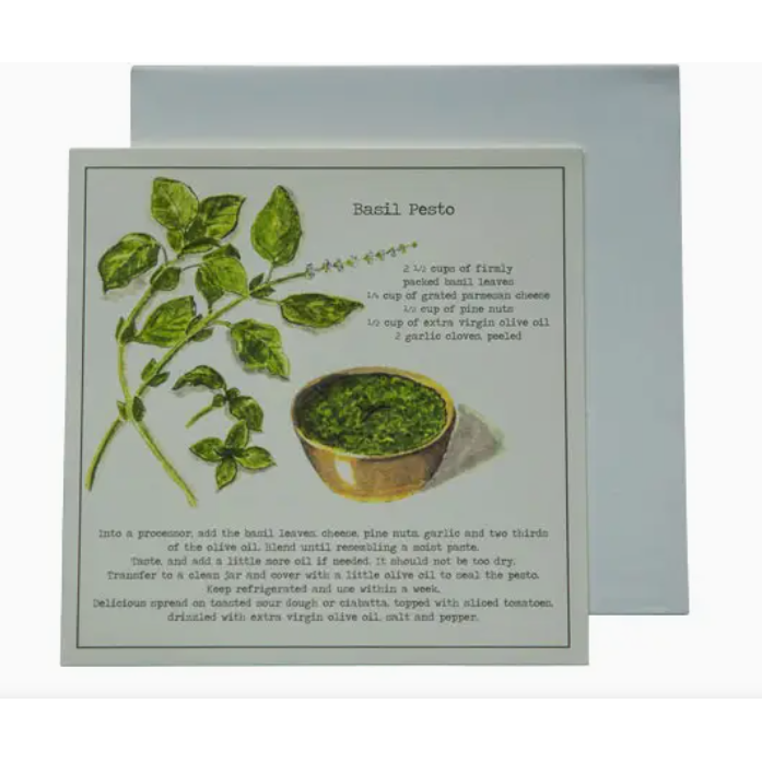 Card | Basil Pesto