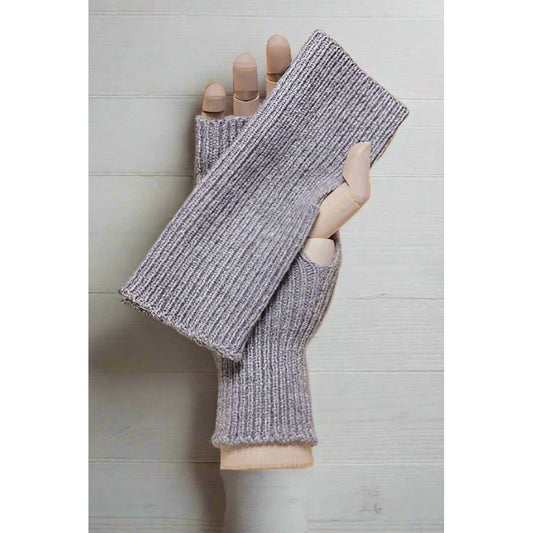Rib Knit Fingerless Gloves | Greymarle
