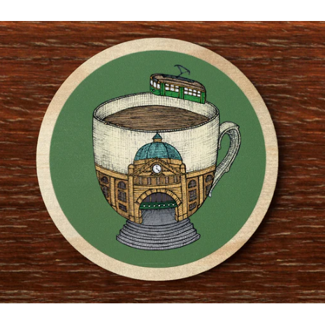 Coaster | Melbourne Tea Cup