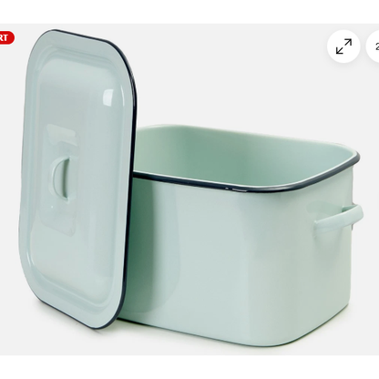 Enamel Bread Bin