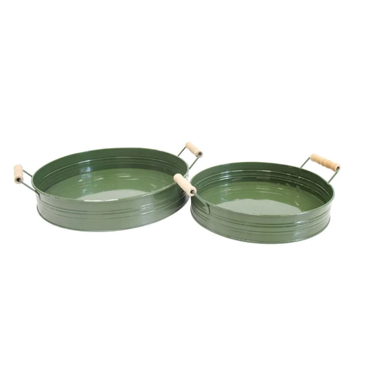 Tray Set | Moss Green
