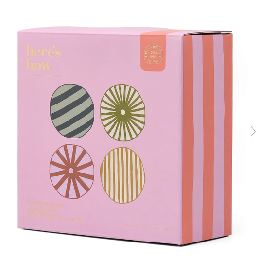 Plate Set of 4 | Carnival