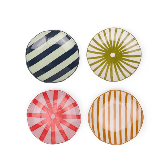 Plate Set of 4 | Carnival