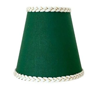 Lamp Shade | Verdant Green Braided Trim